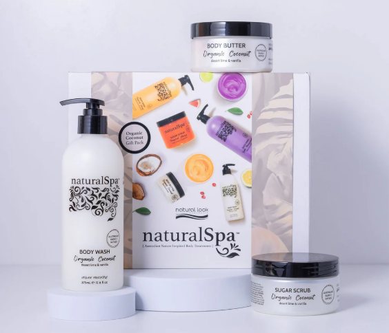Natural Look Natural Spa Organic Coconut Gift Pack